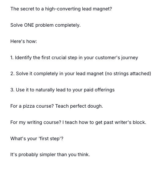 Actionable