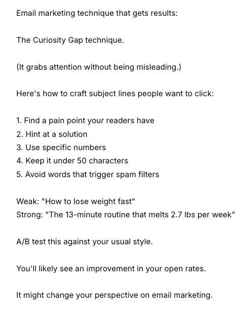 Actionable